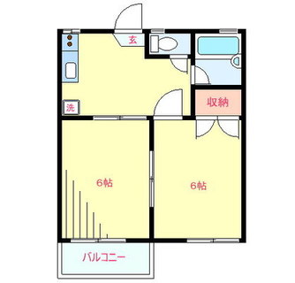 東京都北区中十条３丁目 賃貸アパート 2K