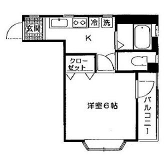 東京都北区中十条３丁目 賃貸マンション 1K