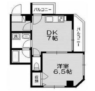 東京都北区上十条１丁目 賃貸マンション 1DK