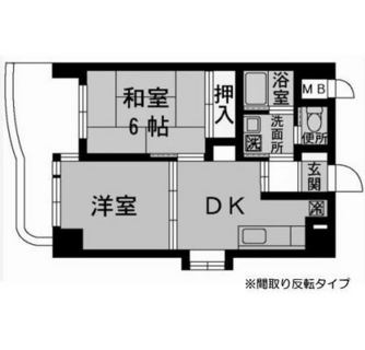東京都北区上十条４丁目 賃貸マンション 2DK