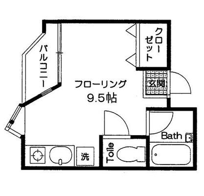 十条賃貸マンション・1R