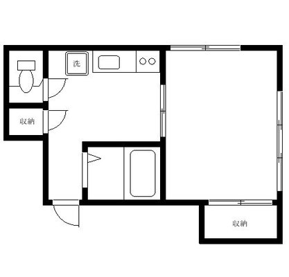 十条 アパート 1K