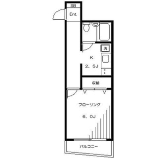 東京都北区上十条３丁目 賃貸マンション 1K