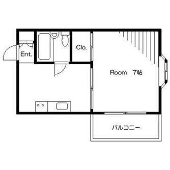 東京都北区上十条１丁目 賃貸マンション 1K