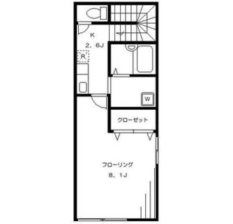 東京都北区中十条１丁目 賃貸アパート 1R