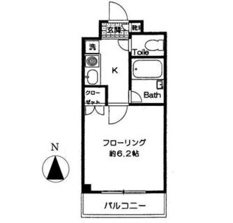 東京都北区中十条３丁目 賃貸マンション 1K