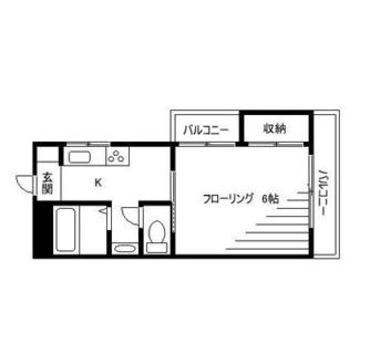 東京都北区中十条３丁目 賃貸マンション 1K